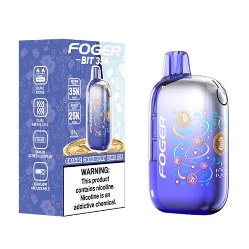 FOGER Bit 35K disposable vape with packaging at ZAZA Smoke Shop & Vapes in Kissimmee